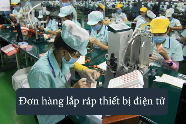 Đơn Hàng Công Ty IIG Lắp Ráp Thiết Bị Điện Tử