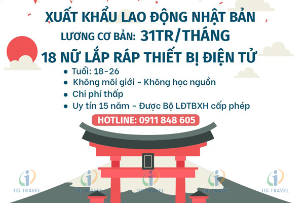 Đơn Hàng Đi Nhật Lắp Ráp Thiết Bị Điện Tử Phỏng Vấn 22/02