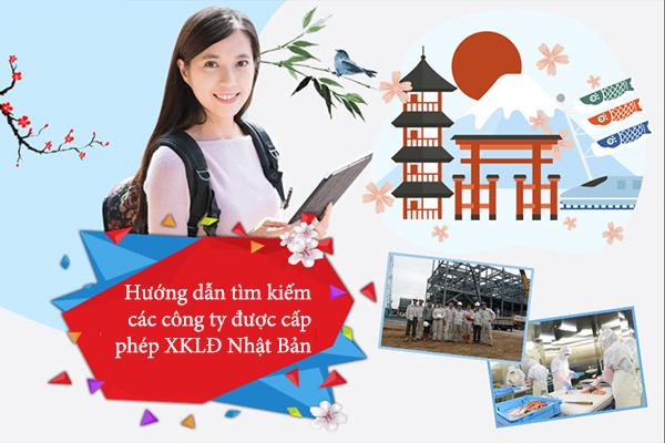 Hướng Dẫn Tìm Kiếm Các Công Ty Được Cấp Phép XKLD Nhật Bản