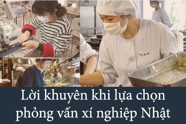 Lời Khuyên Khi Lựa Chọn Phỏng Vấn Xí Nghiệp Nhật