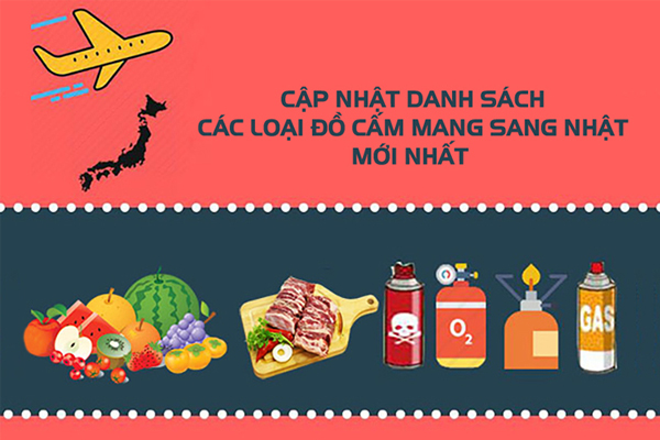 Những Đồ Cấm Mang Theo Khi Xuất Cảnh Nhật Bản