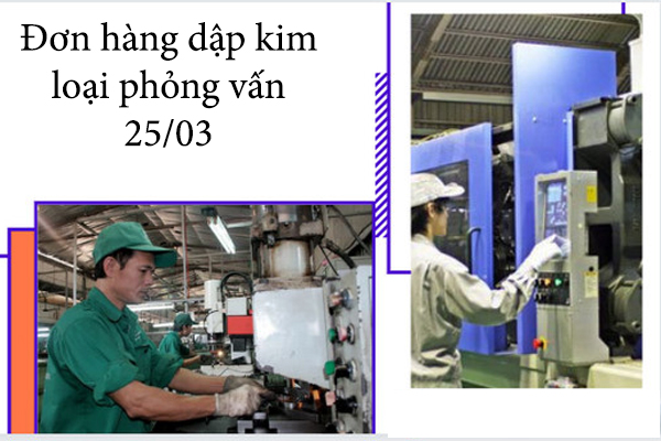 Tiêu Chuẩn Đi XKLD Đơn Hàng Dập Kim Loại