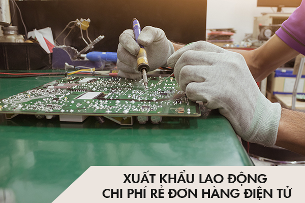 Xuất Khẩu Lao Động Chi Phí Rẻ Đơn Hàng Điện Tử