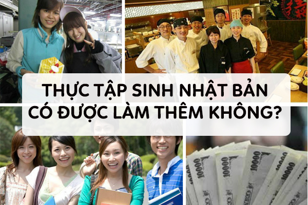 Thực Tập Sinh Nhật Bản Có Được Làm Thêm Không