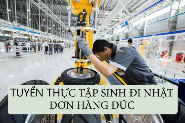 Tuyển Thực Tập Sinh Đi Nhật Đơn Hàng Đúc