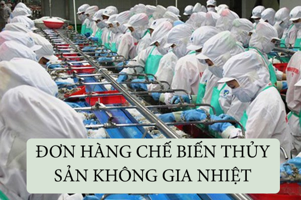 Tuyển Thực Tập Sinh Sang Nhật Đơn Hàng Chế Biến Thủy Sản Không Gia Nhiệt