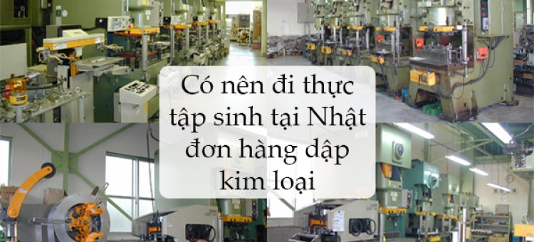 Có Nên Đi Thực Tập Sinh Tại Nhật Đơn Hàng Dập Kim Loại?