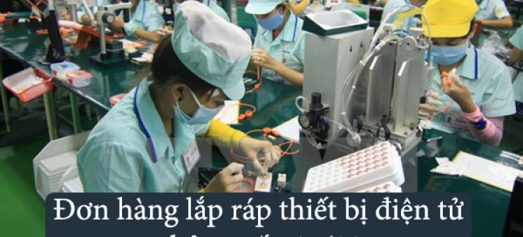 Đơn Hàng Công Ty IIG Lắp Ráp Thiết Bị Điện Tử