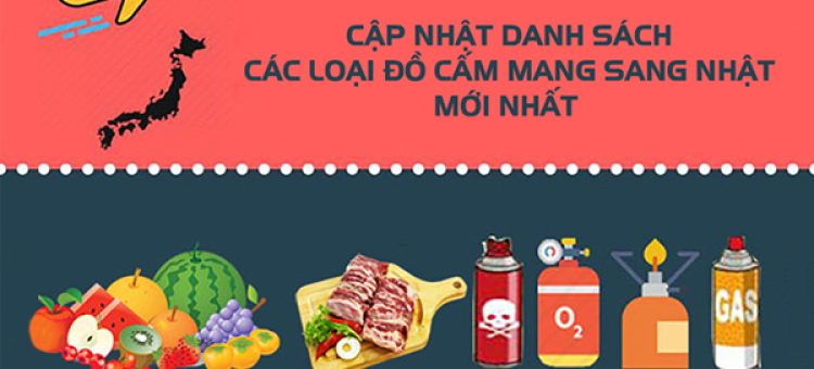 Những Đồ Cấm Mang Theo Khi Xuất Cảnh Nhật Bản