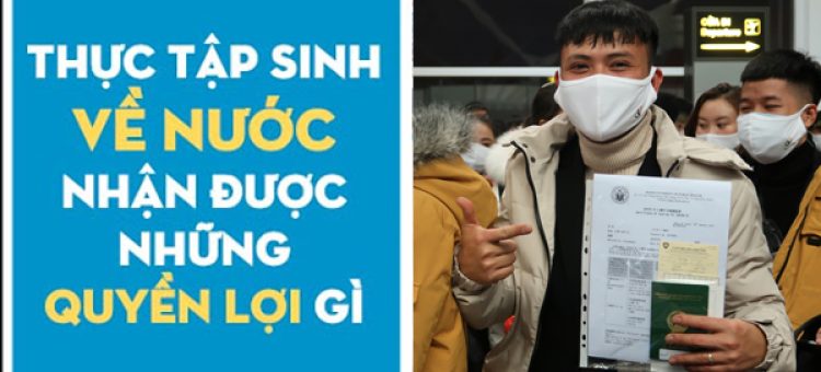 Quyền Lợi Khi Kết Thúc Đi Nhật Diện Thực Tập Sinh