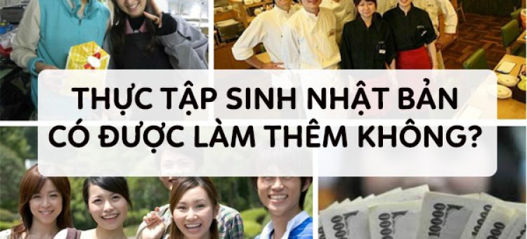 Thực Tập Sinh Nhật Bản Có Được Làm Thêm Không?