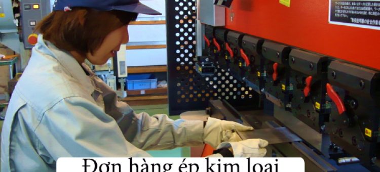 XKLĐ Phí Rẻ Đơn Hàng Ép Kim Loại Phỏng Vấn 25/03